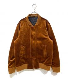 Saturdays NYC（サタデーズ ニューヨークシティ）の古着「Velvet Bomber / ベルベット ボンバージャケット」｜ブラウン