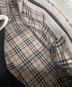 中古・古着 BURBERRY (バーバリー) 裏地ノヴァチェック レザーハンドバッグ アイボリー：8000円