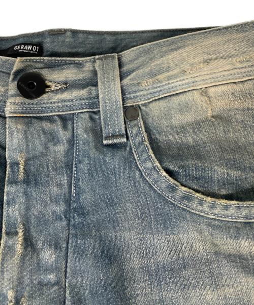 G-STAR RAW（ジースターロゥ）G-STAR RAW (ジースターロゥ) デニムパンツ インディゴ サイズ:78.5cm (W31)の古着・服飾アイテム