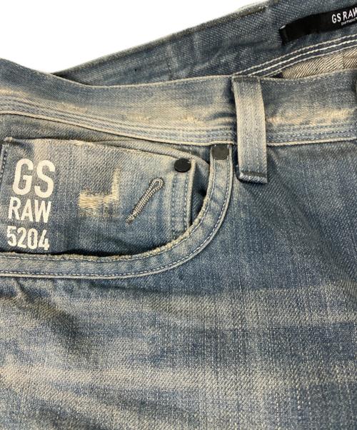 G-STAR RAW（ジースターロゥ）G-STAR RAW (ジースターロゥ) デニムパンツ インディゴ サイズ:78.5cm (W31)の古着・服飾アイテム