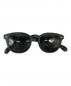 OLIVER PEOPLESオリバーピープルズ）の古着「Sheldrake Sun ボストンウェリントン型サングラス」｜Semi Matte Black/Ebo