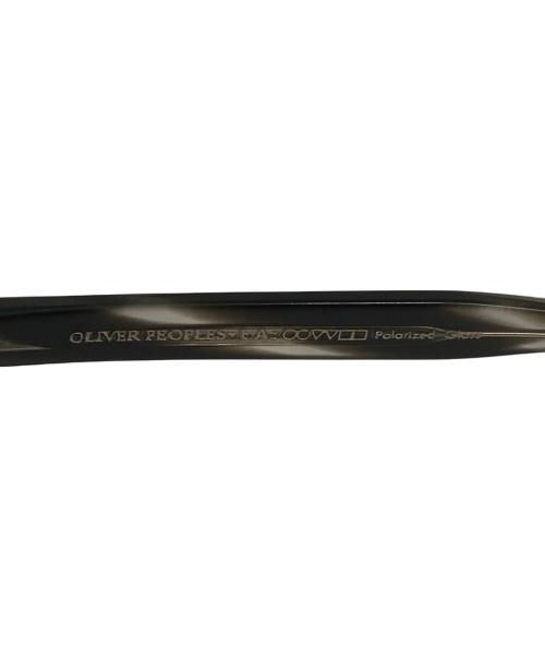 OLIVER PEOPLES（オリバーピープルズ）OLIVER PEOPLES (オリバーピープルズ) Sheldrake Sun ボストンウェリントン型サングラス Semi Matte Black/Ebonywood サイズ:47□22 145の古着・服飾アイテム