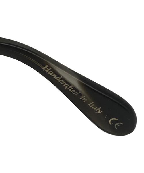 OLIVER PEOPLES（オリバーピープルズ）OLIVER PEOPLES (オリバーピープルズ) Sheldrake Sun ボストンウェリントン型サングラス Semi Matte Black/Ebonywood サイズ:47□22 145の古着・服飾アイテム
