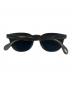OLIVER PEOPLES (オリバーピープルズ) Sheldrake Sun ボストンウェリントン型サングラス Semi Matte Black/Ebonywood サイズ:47□22 145：18000円