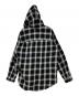 DIESEL (ディーゼル) S-IX-AJFI GREY Hooded shirt ブラック サイズ:44：10000円