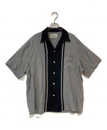 WACKO MARIA（ワコマリア）の古着「TWO TONE 50'S OPEN COLLAR SHIRT TYPE-1」｜ライトグレー