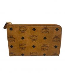MCM（エムシーエム）の古着「Ottomar トラベルポーチ - ヴィセトス」｜cognac