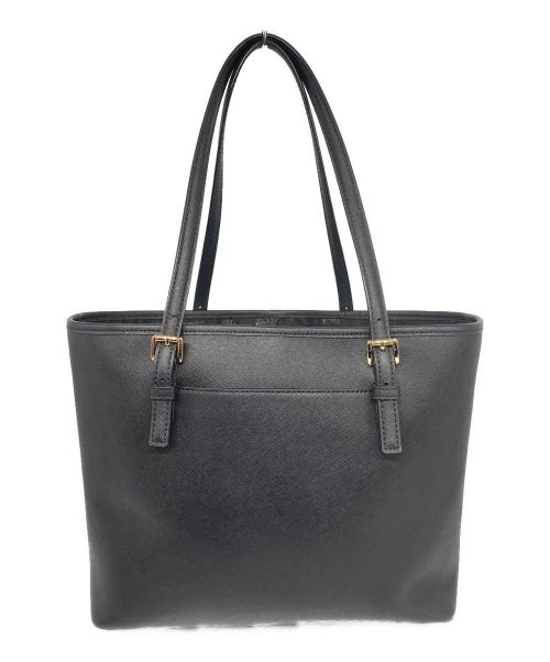 MICHAEL KORS（マイケル・コース）MICHAEL KORS (マイケル・コース) JET SET TRAVEL トートバッグ ブラックの古着・服飾アイテム