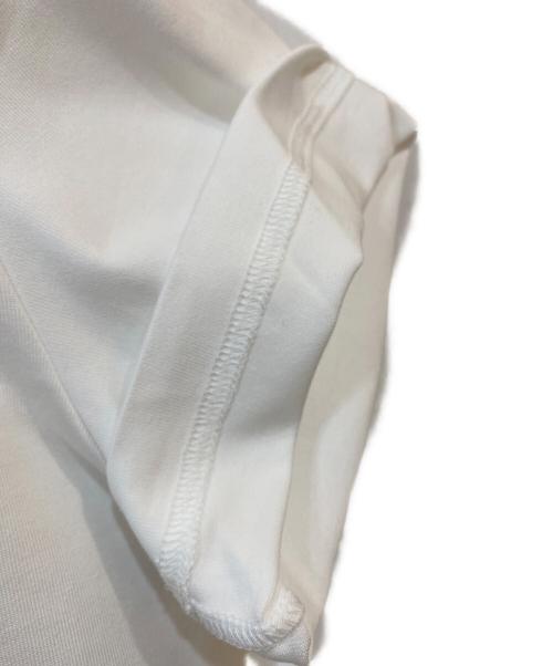 +CLOTHET（クロスクローゼット）+CLOTHET (クロスクローゼット) Hybrid Cotton Tailored T-shirt ホワイト サイズ:4 未使用品の古着・服飾アイテム