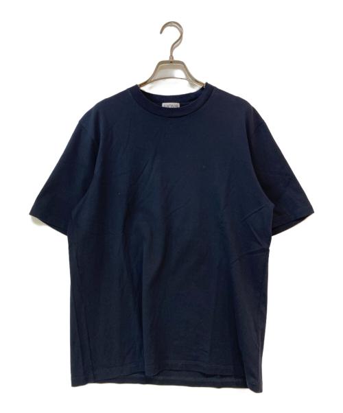 movb（モーヴ）movb (モーヴ) リアルシルキーコットンジャージー ジャケットフィットTシャツ ブラック サイズ:48の古着・服飾アイテム