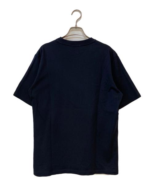 movb（モーヴ）movb (モーヴ) リアルシルキーコットンジャージー ジャケットフィットTシャツ ブラック サイズ:48の古着・服飾アイテム