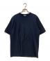 movb（モーヴ）の古着「リアルシルキーコットンジャージー ジャケットフィットTシャツ」｜ブラック