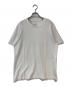 ATTACHMENT（アタッチメント）の古着「COTTON DOUBLE FACE SLIM FIT S/S TEE」｜ホワイト