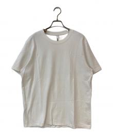 ATTACHMENT（アタッチメント）の古着「COTTON DOUBLE FACE SLIM FIT S/S TEE」｜ホワイト