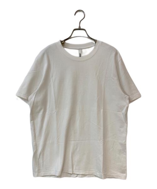 ATTACHMENT（アタッチメント）ATTACHMENT (アタッチメント) COTTON DOUBLE FACE SLIM FIT S/S TEE ホワイト サイズ:1の古着・服飾アイテム