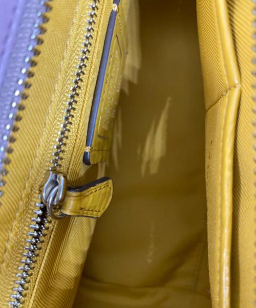 COACH（コーチ）COACH (コーチ) カラーブロックグレースハンドバッグ パープルの古着・服飾アイテム