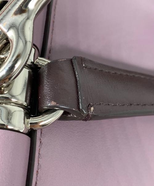 COACH（コーチ）COACH (コーチ) カラーブロックグレースハンドバッグ パープルの古着・服飾アイテム