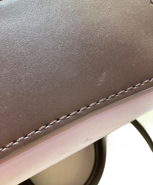 COACH（コーチ）COACH (コーチ) カラーブロックグレースハンドバッグ パープルの古着・服飾アイテム