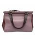 COACH (コーチ) カラーブロックグレースハンドバッグ パープル：7000円