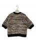 CLANE (クラネ) DOT LINE HALF SLEEVE KNIT CARDIGAN ブラック サイズ:1：10000円