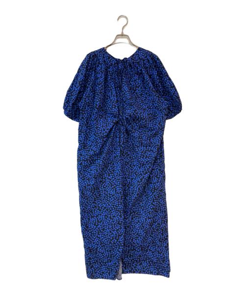 6(ROKU) BEAUTY&YOUTH（ロク ビューティーアンドユース）6(ROKU) BEAUTY&YOUTH (ロク ビューティーアンドユース) DOBBY FLOWER PRINT DRESS ブラック サイズ:36の古着・服飾アイテム