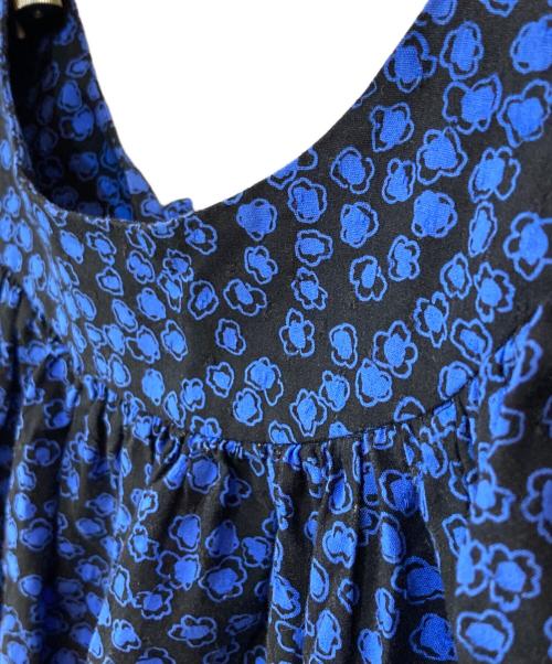 6(ROKU) BEAUTY&YOUTH（ロク ビューティーアンドユース）6(ROKU) BEAUTY&YOUTH (ロク ビューティーアンドユース) DOBBY FLOWER PRINT DRESS ブラック サイズ:36の古着・服飾アイテム