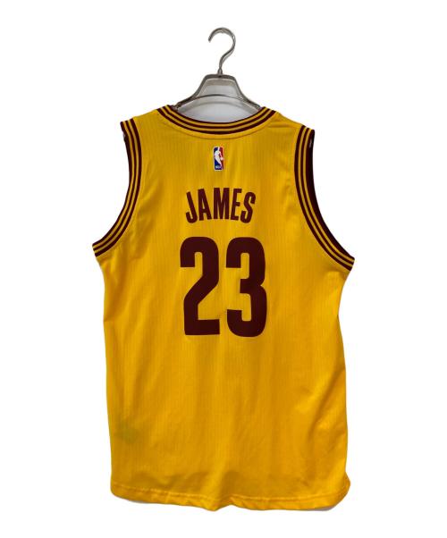 adidas（アディダス）adidas (アディダス) NBA SWINGMAN JERSEY イエロー サイズ:Ｍの古着・服飾アイテム