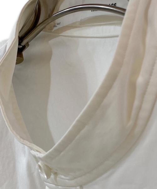 THE RERACS（ザ リラクス）THE RERACS (ザ リラクス) THE PLACKET SHIRTS ホワイト サイズ:46の古着・服飾アイテム