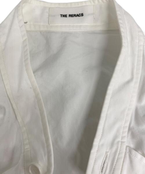 THE RERACS（ザ リラクス）THE RERACS (ザ リラクス) THE PLACKET SHIRTS ホワイト サイズ:46の古着・服飾アイテム