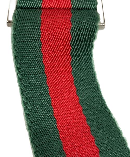 GUCCI（グッチ）GUCCI (グッチ) GGキャンバス シェリーライン ウエストバッグ ベージュ×ブラウンの古着・服飾アイテム