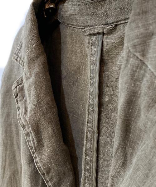 BURBERRY LONDON（バーバリーロンドン）BURBERRY LONDON (バーバリーロンドン) リネンテーラードジャケット ベージュ サイズ:54の古着・服飾アイテム