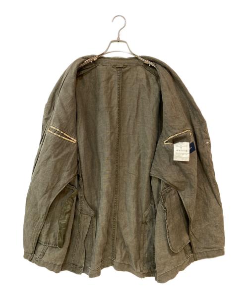 BURBERRY LONDON（バーバリーロンドン）BURBERRY LONDON (バーバリーロンドン) リネンテーラードジャケット ベージュ サイズ:54の古着・服飾アイテム