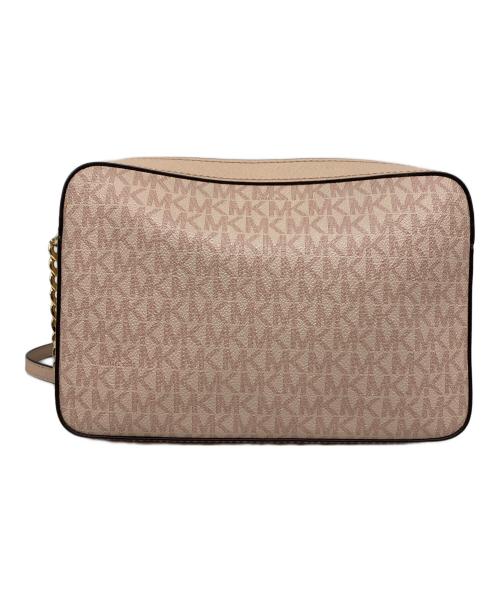 MICHAEL KORS（マイケル・コース）MICHAEL KORS (マイケル・コース) JET SET ITEM LG EW CROSSBODY バッグ ピンクの古着・服飾アイテム