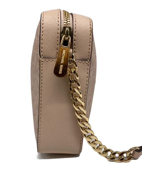 MICHAEL KORS（マイケル・コース）MICHAEL KORS (マイケル・コース) JET SET ITEM LG EW CROSSBODY バッグ ピンクの古着・服飾アイテム