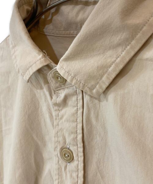 DANTON（ダントン）DANTON (ダントン) タイプライタープルオーバーシャツワンピース ベージュ サイズ:36の古着・服飾アイテム