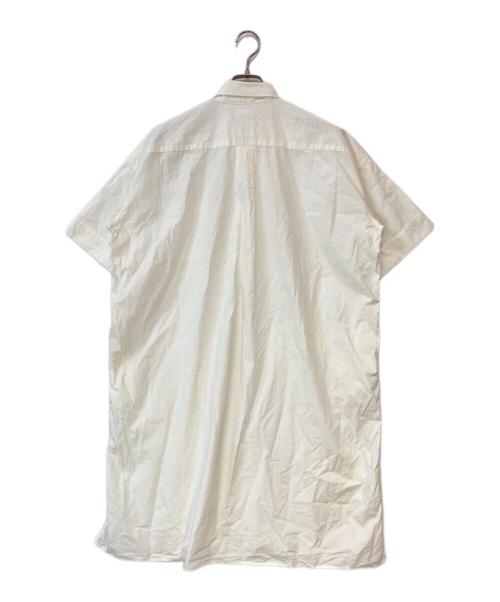 DANTON（ダントン）DANTON (ダントン) ロングシャツワンピース ホワイト サイズ:36の古着・服飾アイテム