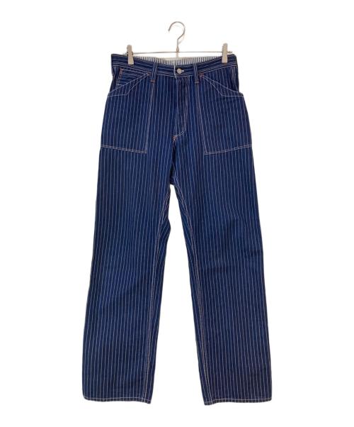 freewheelers（フリーホイーラーズ）freewheelers (フリーホイーラーズ) UNION SPECIAL OVERALLS LONGSHOREMAN ウォバッシュストライプパンツ インディゴ サイズ:W32 未使用品の古着・服飾アイテム