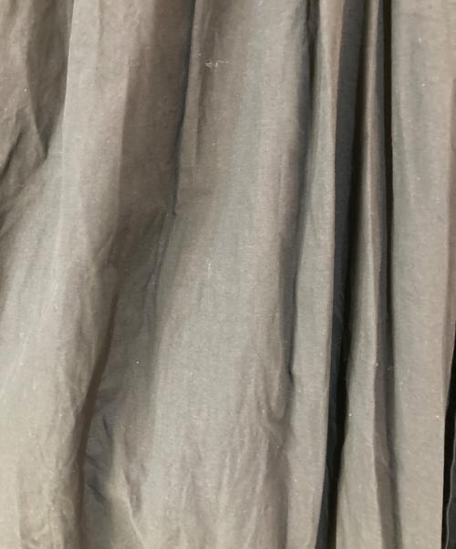 MARECHAL TERRE（マルシャルテル）MARECHAL TERRE (マルシャルテル) クロシェアミシャツワンピース ブラック サイズ:2の古着・服飾アイテム