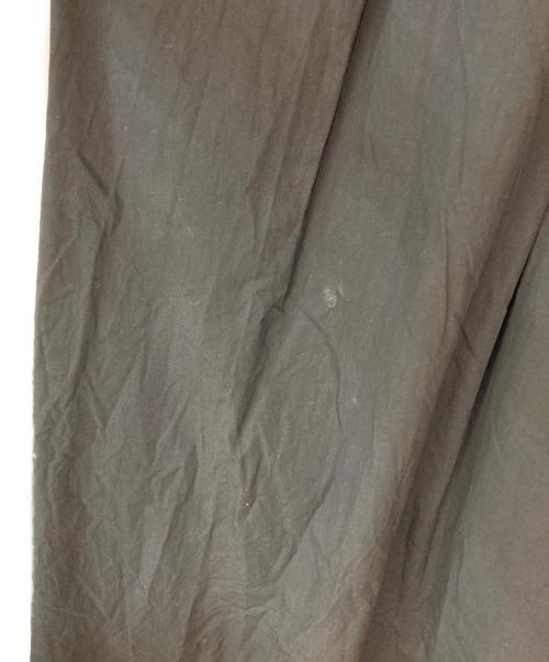 MARECHAL TERRE（マルシャルテル）MARECHAL TERRE (マルシャルテル) クロシェアミシャツワンピース ブラック サイズ:2の古着・服飾アイテム