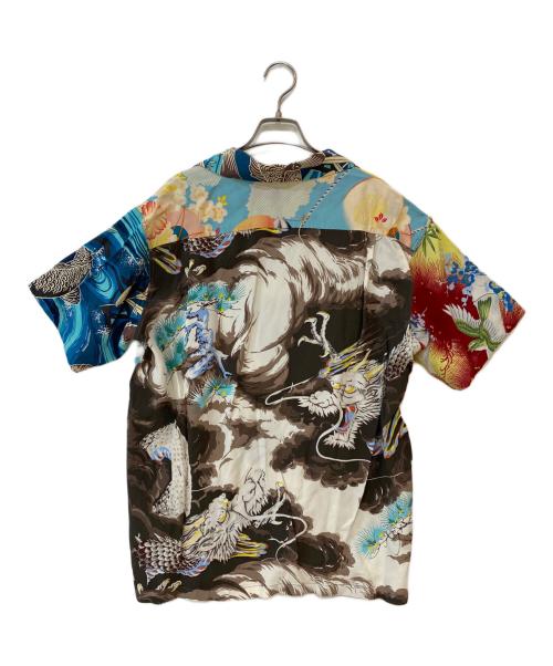 Sun Surf（サンサーフ）Sun Surf (サンサーフ) BEAMS JAPAN (ビームスジャパン) 別注 和柄 Aloha Shirt クレイジー サイズ:Mの古着・服飾アイテム