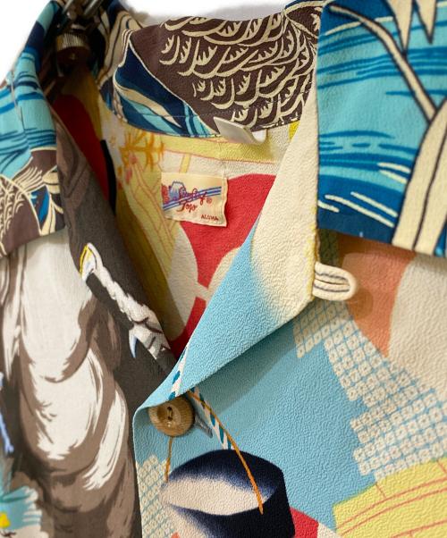 Sun Surf（サンサーフ）Sun Surf (サンサーフ) BEAMS JAPAN (ビームスジャパン) 別注 和柄 Aloha Shirt クレイジー サイズ:Mの古着・服飾アイテム