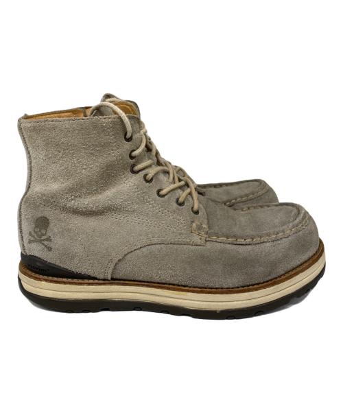 Mastermind JAPAN（マスターマインド ジャパン）Mastermind JAPAN (マスターマインド ジャパン) VISVIM (ビズビム) 7 Hole ブーツ ベージュ サイズ:印字カスレのため不明の古着・服飾アイテム