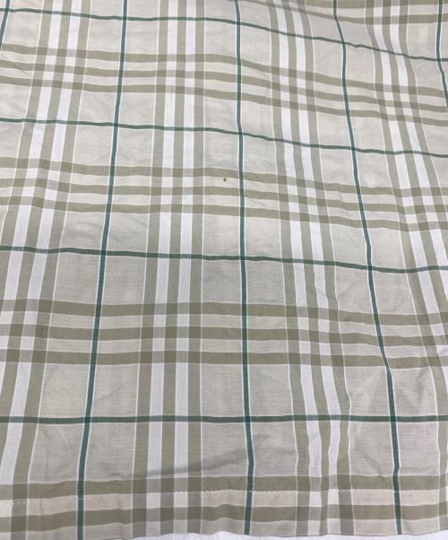 BURBERRY LONDON（バーバリーロンドン）BURBERRY LONDON (バーバリーロンドン) 半袖チェックシャツ ベージュ サイズ:3Ｌの古着・服飾アイテム