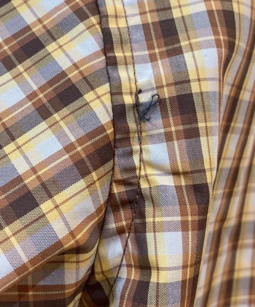 DAIWA（ダイワ）DAIWA (ダイワ) スナップボタン チェック シャツ ブラウン サイズ:Lの古着・服飾アイテム