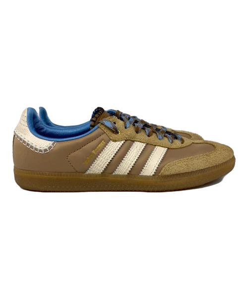 adidas（アディダス）adidas (アディダス) WALES BONNER (ウェールズボナー) NYLON SAMBA ローカットスニーカー ベージュ サイズ:26の古着・服飾アイテム