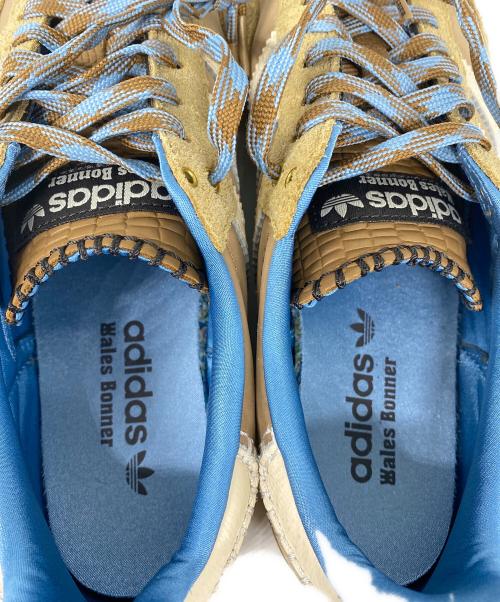 adidas（アディダス）adidas (アディダス) WALES BONNER (ウェールズボナー) NYLON SAMBA ローカットスニーカー ベージュ サイズ:26の古着・服飾アイテム