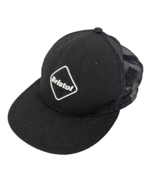 F.C.R.B.（エフシーレアルブリストル）F.C.R.B. (エフシーレアルブリストル) New Era (ニューエラ) メッシュキャップ ブラック サイズ:Ｆreeの古着・服飾アイテム