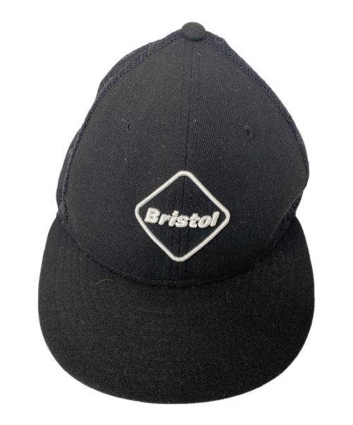 F.C.R.B.（エフシーレアルブリストル）F.C.R.B. (エフシーレアルブリストル) New Era (ニューエラ) メッシュキャップ ブラック サイズ:Ｆreeの古着・服飾アイテム