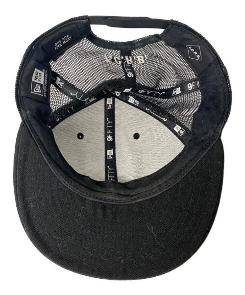 F.C.R.B.（エフシーレアルブリストル）F.C.R.B. (エフシーレアルブリストル) New Era (ニューエラ) メッシュキャップ ブラック サイズ:Ｆreeの古着・服飾アイテム