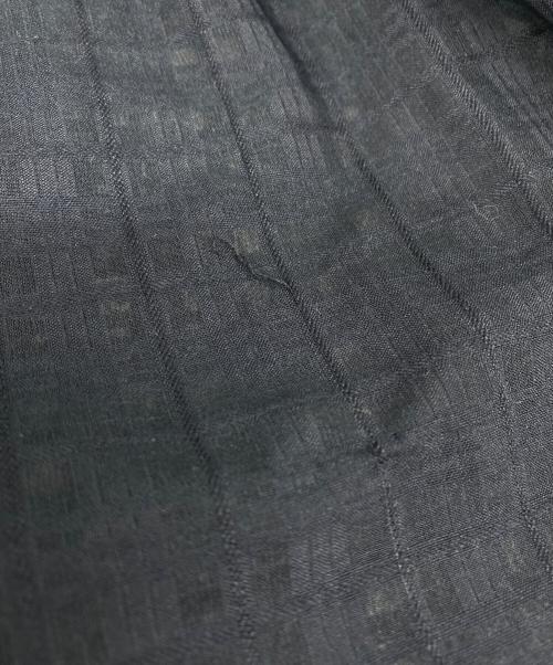 BLUE LABEL CRESTBRIDGE（ブルーレーベルクレストブリッジ）BLUE LABEL CRESTBRIDGE (ブルーレーベルクレストブリッジ) シャドーチェック シャドー フレンチ フレンチスリーブ ワンピース ネイビー サイズ:36の古着・服飾アイテム